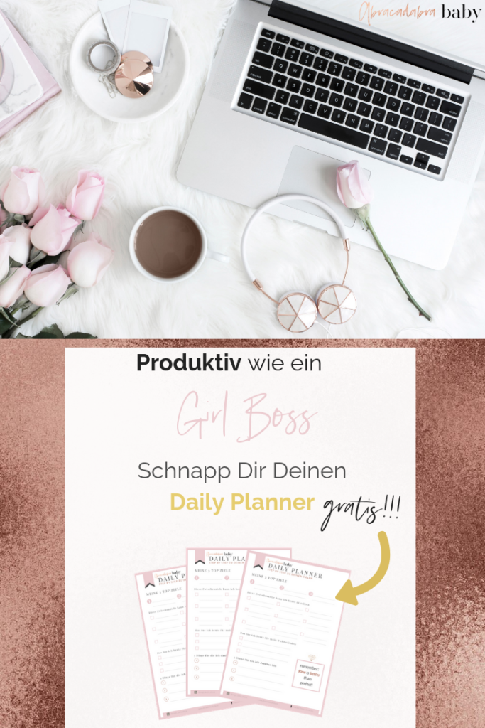 Daily Planner für mehr Produktivität und Erfolg im neuen Jahr