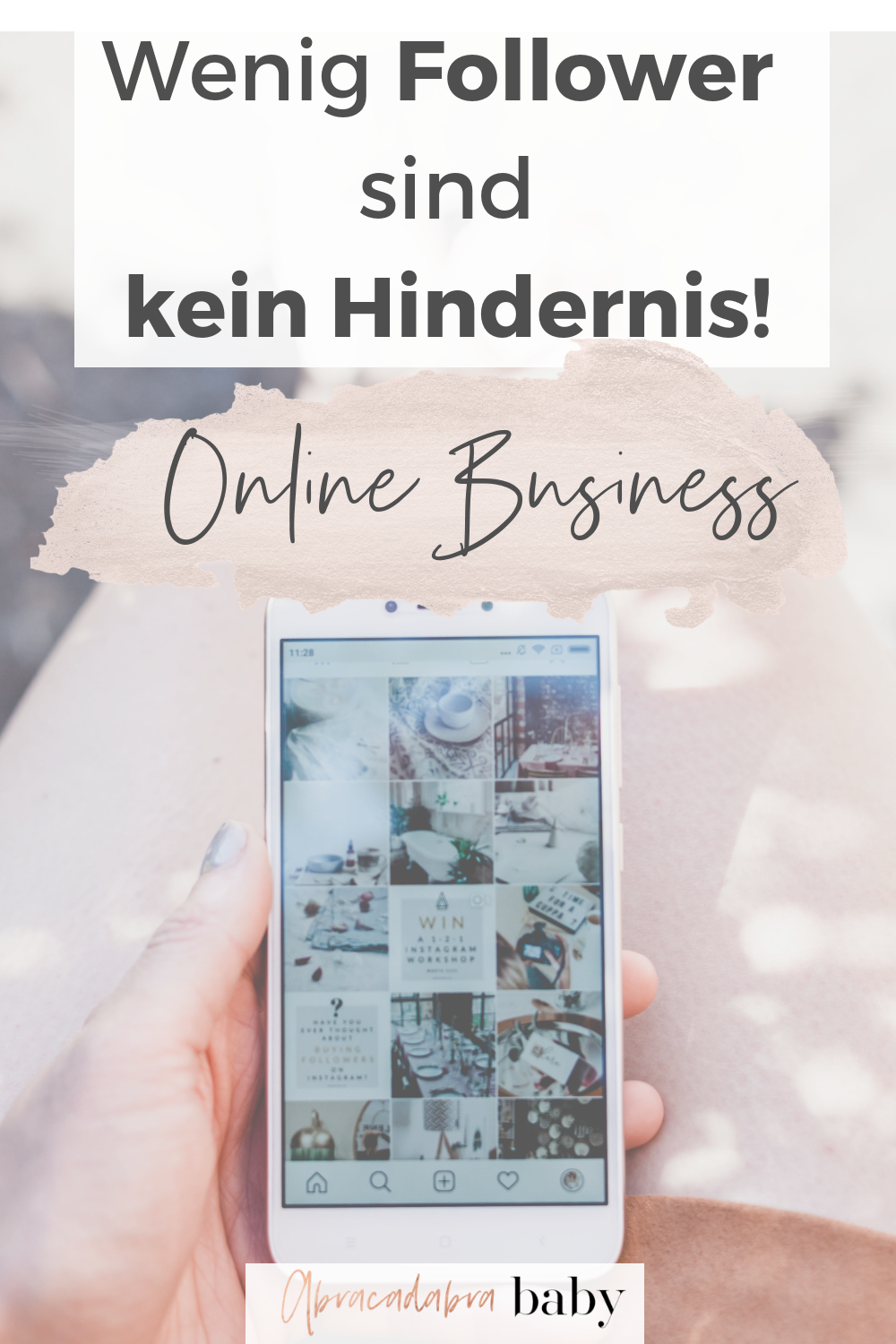 Wenig Instagram Follower sind kein Hindernis um ein Online Business zu starten und 2019 zum Girl Boss zu werden!