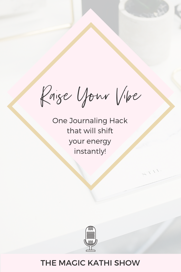 Is journaling a part of your daily routine? The majority of successful female entrepreneurs leverage the power of their morning routine. Besides meditation, breath work + movement, writing is a big part of it. I’m obsessed with the MAGIC of this amazing tool. That’s why I wanted to share my little hack with you.THIS energy shift can literally turn your whole day around. You’ll feel and hear in this episode how excited I am about it. So soak into the energy, feel the feels and start living in a higher frequency. Of course my favorite tool – Journaling – is the focus of this mini hack. If you don’t know how to leverage journaling in your morning routine, go ahead and listen sister