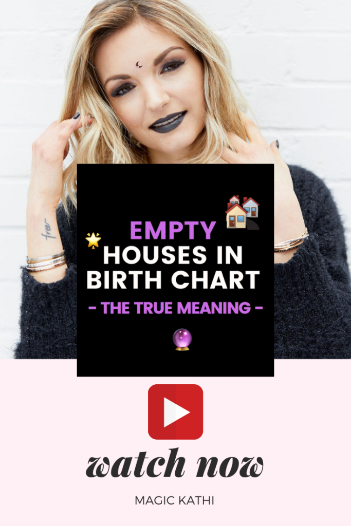 What if you have EMPTY HOUSES in your birth chart? Does it mean you don't have this area or even the energy of the zodiac sign in the house? What's going on in this house? Learn the true meaning and how you can work with "empty" houses with me!