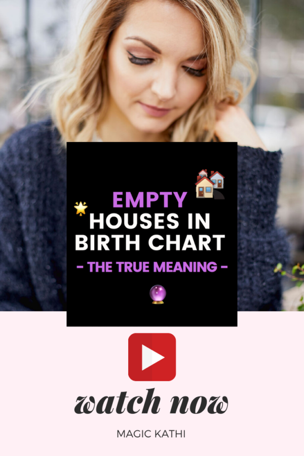 How to interpret Empty Houses in the Birth Chart | Astrology 101