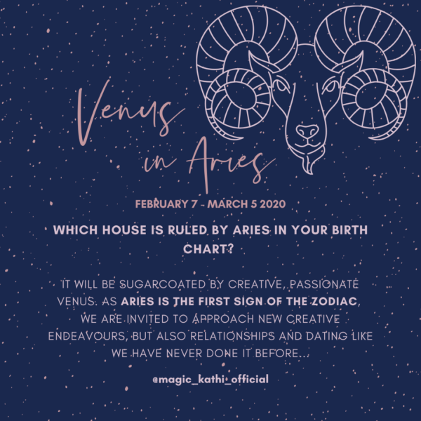 Venus in Aries 2020: our love life gets a fresh new start!