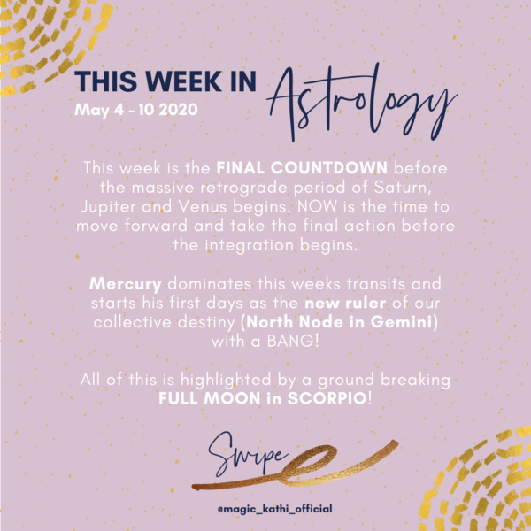 This Week in Astrology: New Destiny with the North Node in Gemini and a powerful Full Moon in Scorpio